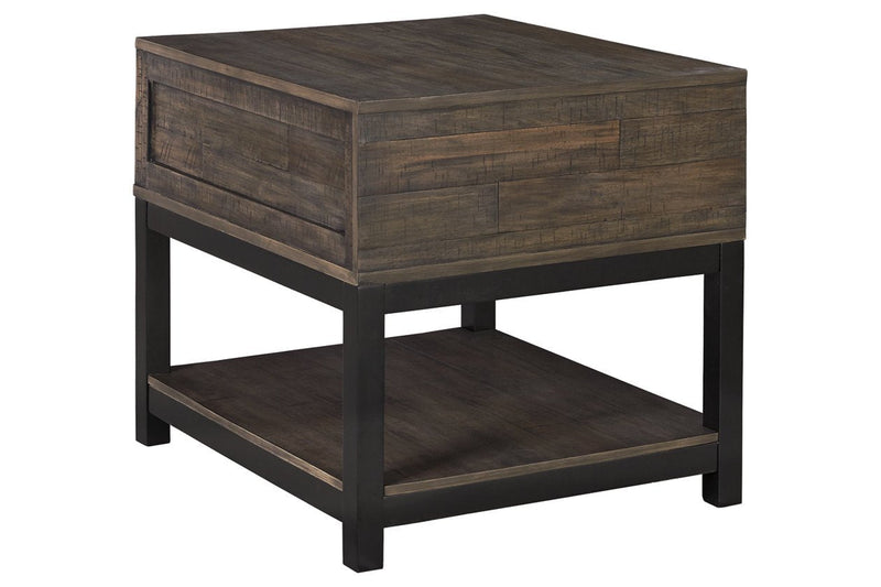 Johurst Grayish Brown End Table - DMV FurnitureEnd Table