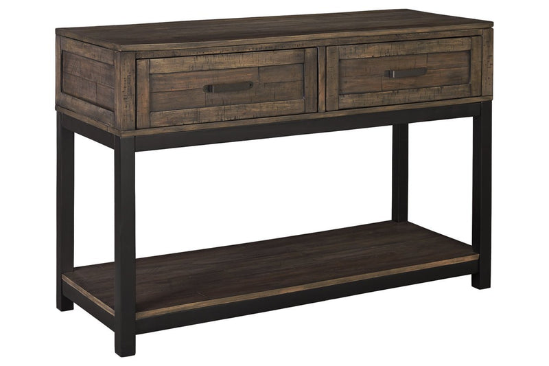 Johurst Grayish Brown Sofa/Console Table - DMV FurnitureSofa Table