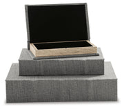 Jolina Gray Box (Set of 3) - A2000487