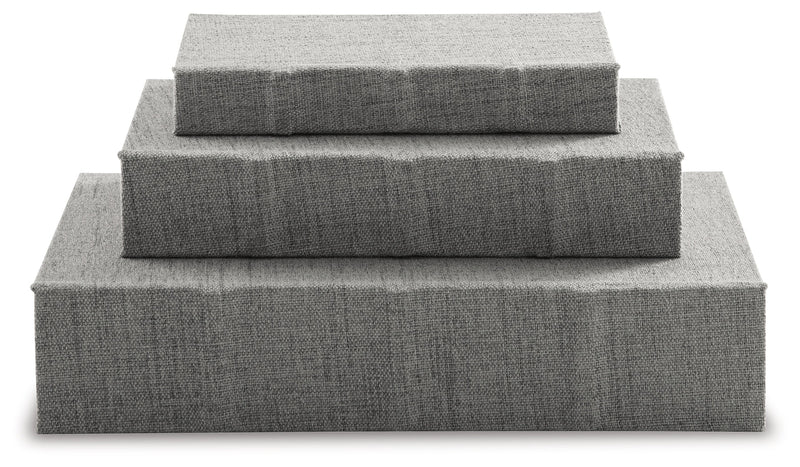 Jolina Gray Box (Set of 3) - A2000487