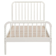 Jones Wood Twin Open Frame Bed White - 400415T