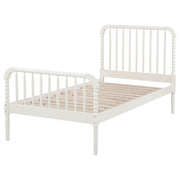 Jones Wood Twin Open Frame Bed White - 400415T