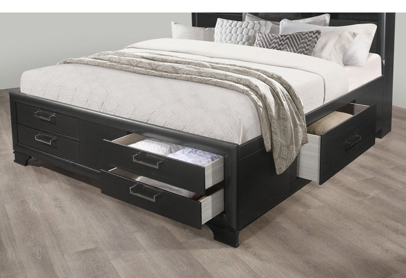 Jordyn Grey Full Bed Group - JORDYN-GREY-FBG