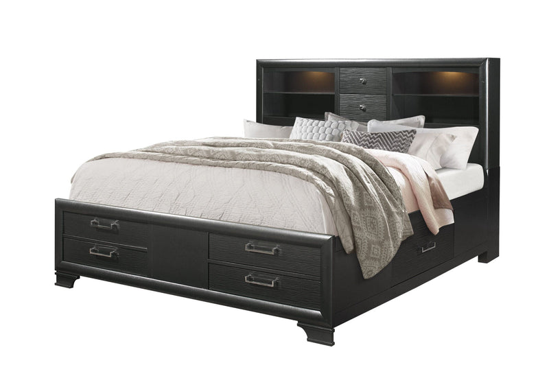 Jordyn Grey Queen Bed Group - JORDYN-GREY-QBG