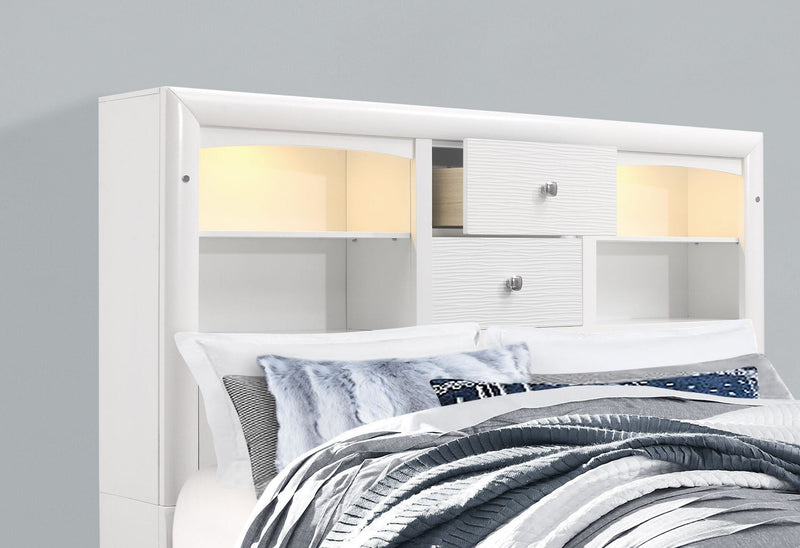 Jordyn White Full Bed - JORDYN-WHITE-FB-1