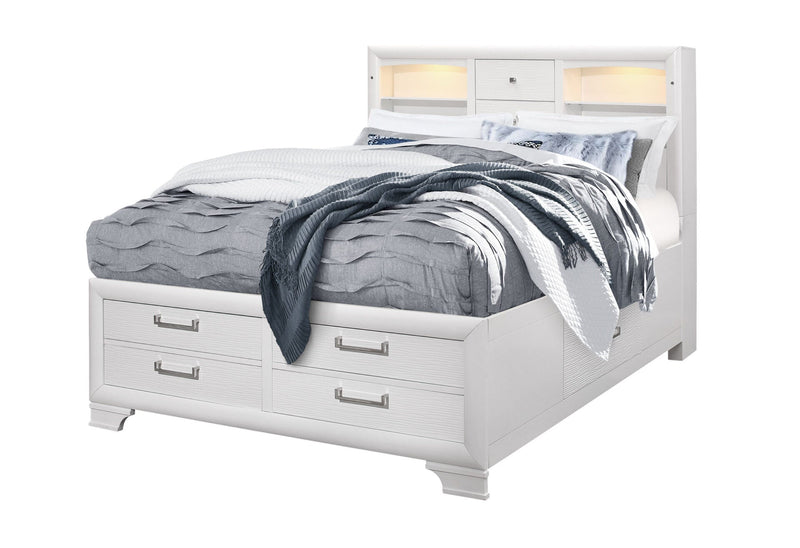 Jordyn White King Bed Group - JORDYN-WHITE-KBG-1