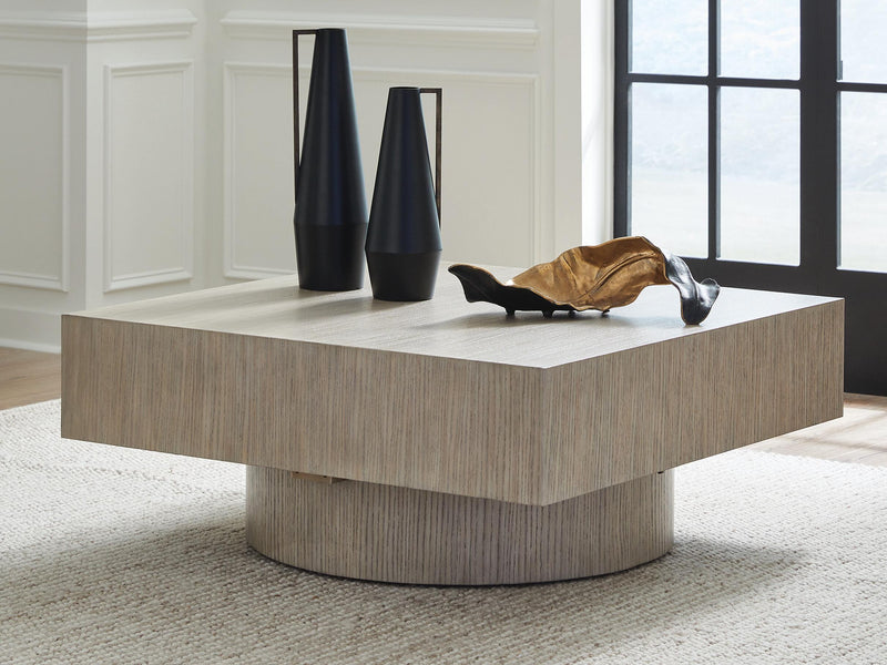 Jorielyn Light Grayish Brown Coffee Table - T712-8