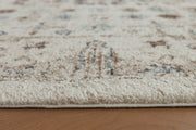 Jossler Ivory/Brown/Teal Large Rug - R407071