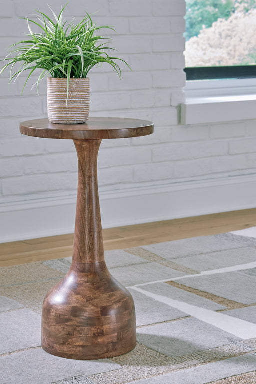 Joville Medium Brown Accent Table - A4000627