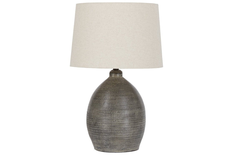 Joyelle Gray Table Lamp - DMV FurnitureTable Lamp