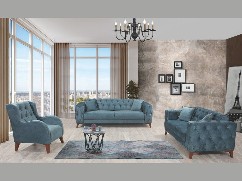 Joza 28" Wide Tufted Armchair - Accent Chairs