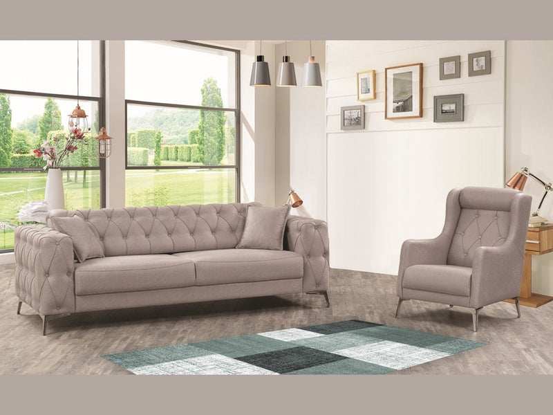 Joza 28" Wide Tufted Armchair - Accent Chairs