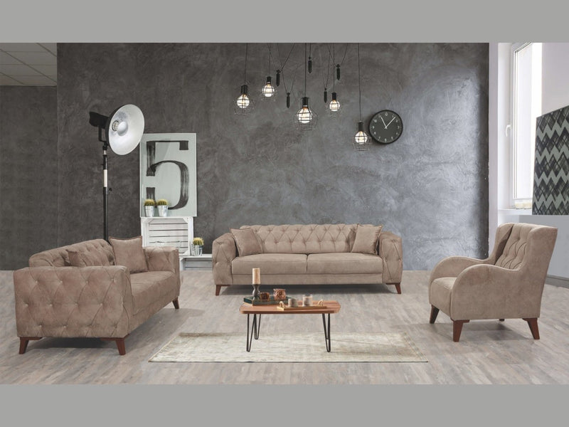Joza 28" Wide Tufted Armchair - Accent Chairs