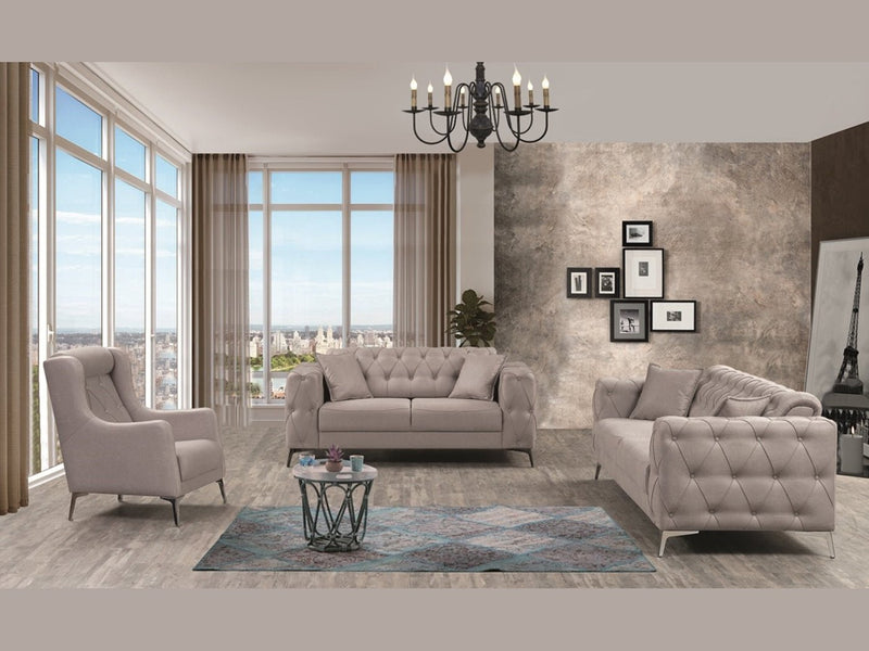 Joza 28" Wide Tufted Armchair - Accent Chairs