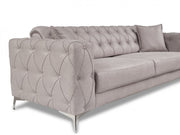 Joza 87" Wide Tufted Extendable Sofa - Sofas