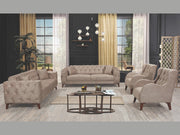 Joza 87" Wide Tufted Extendable Sofa - Sofas