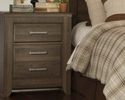 Juararo California King Panel Bed, Dresser, Chest and Nightstand - B251B46