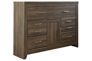 Juararo Dark Brown Dresser - DMV FurnitureDresser