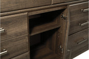 Juararo Dark Brown Dresser - DMV FurnitureDresser