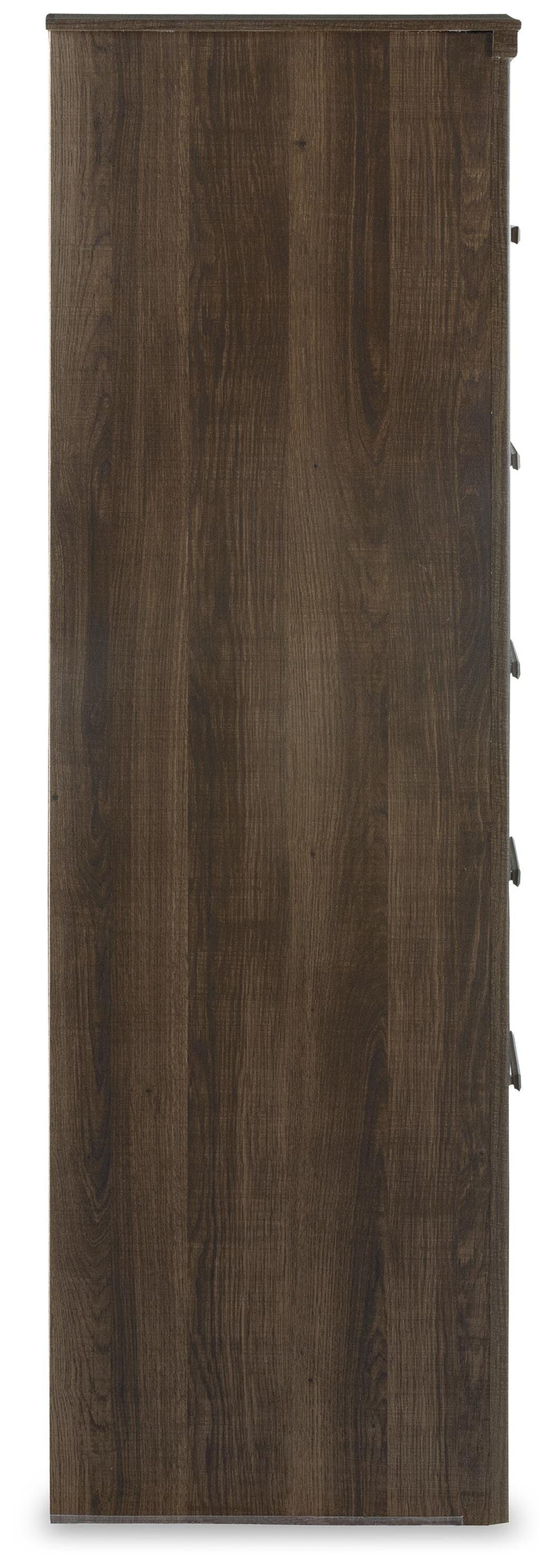 Juararo Dark Brown King Poster Bed, Dresser, Chest and Nightstand - B251B35