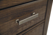 Juararo Dark Brown Nightstand - DMV FurnitureNightstand