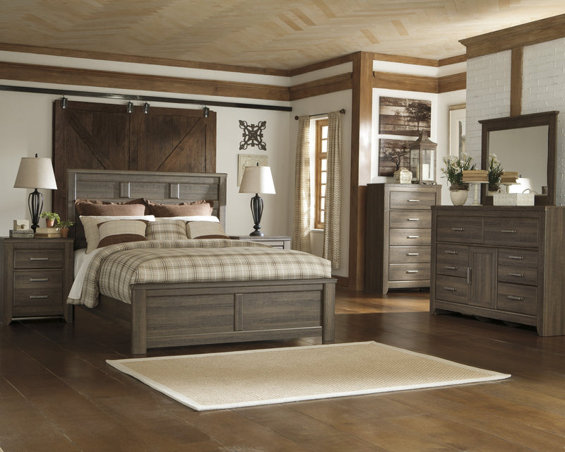 Juararo Dark Brown Panel Bedroom Set - DMV FurnitureBedroom Set