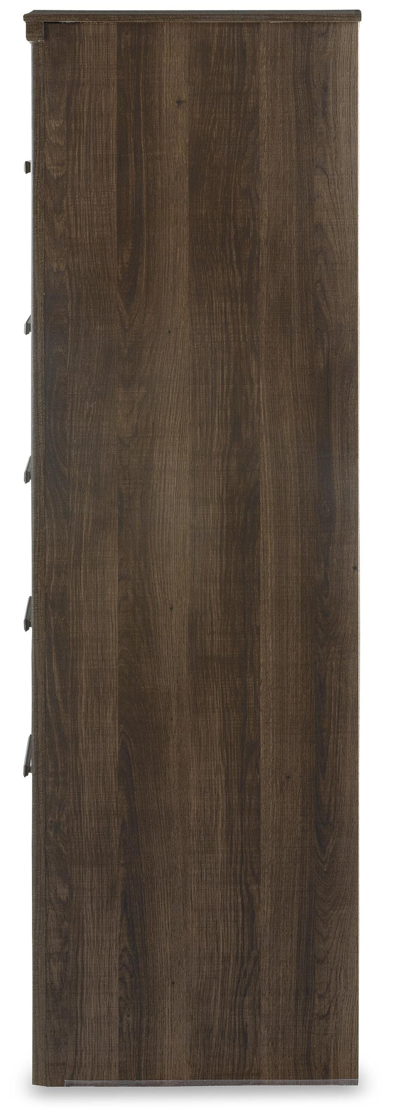 Juararo Dark Brown Queen Poster Bed, Dresser and Chest - B251B44
