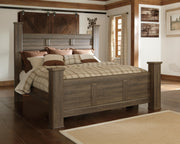 Juararo King Poster Bed, Dresser and 2 Nightstands - B251B51