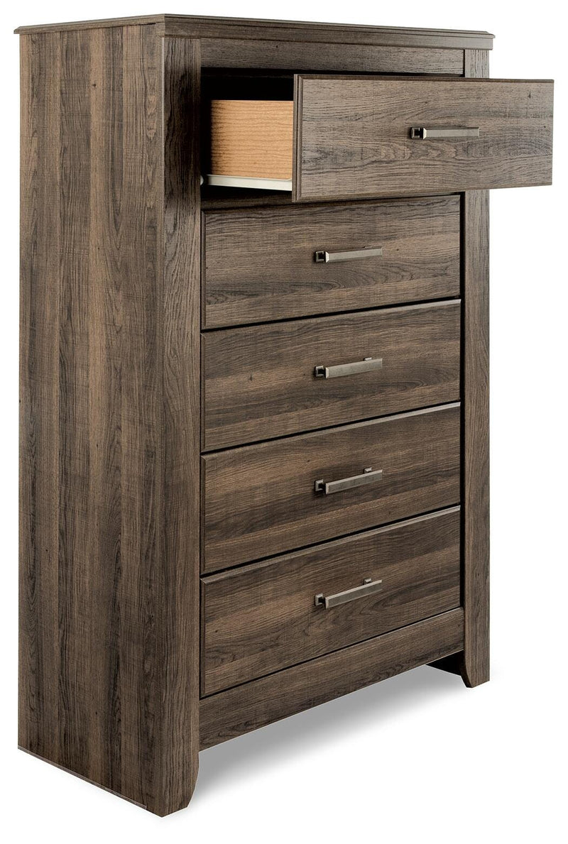 Juararo King Poster Bed, Dresser and Chest - B251B54