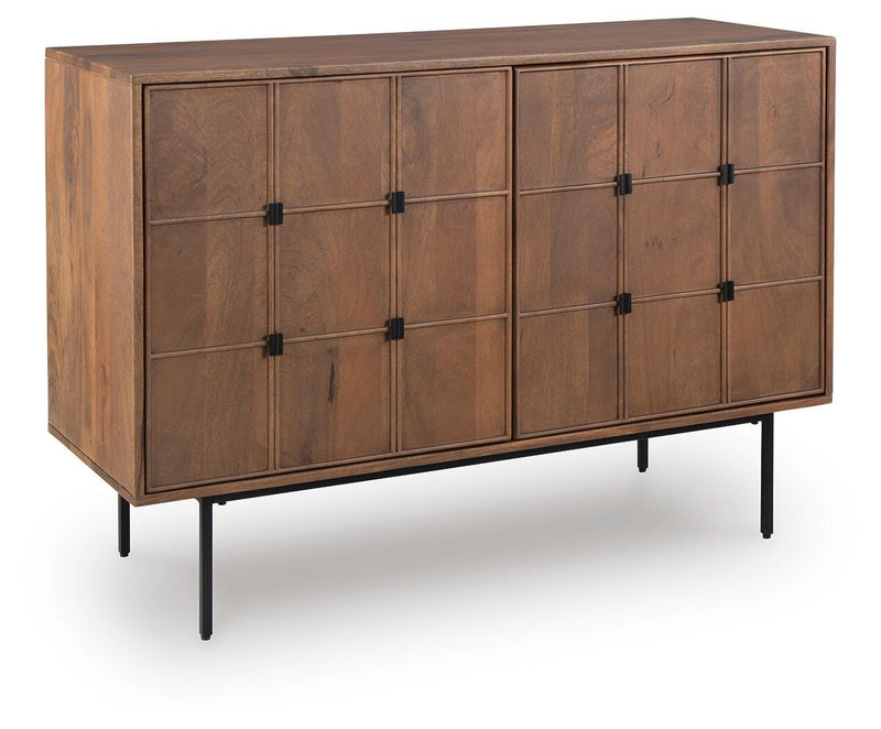 Juddins Brown Accent Cabinet - A4000692