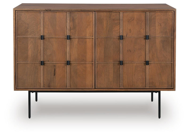Juddins Brown Accent Cabinet - A4000692