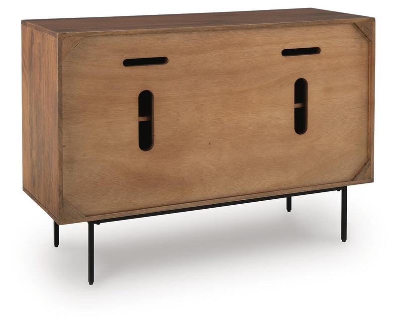 Juddins Brown Accent Cabinet - A4000692
