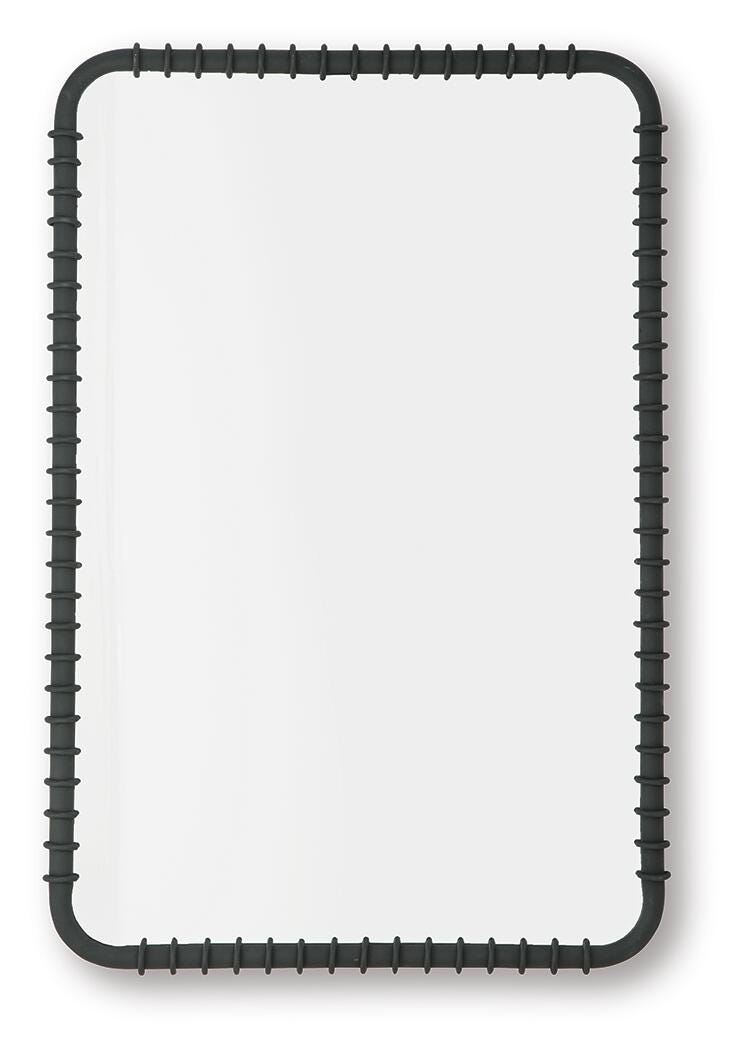Judlow Black Accent Mirror - A8010419