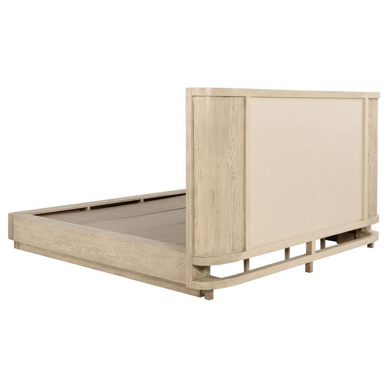 Kailani 4-piece California King Bedroom Set Beige Oak - 225041KW-S4