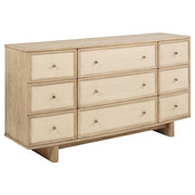 Kailani 5-piece Eastern King Bedroom Set Beige Oak - 225041KE-S5