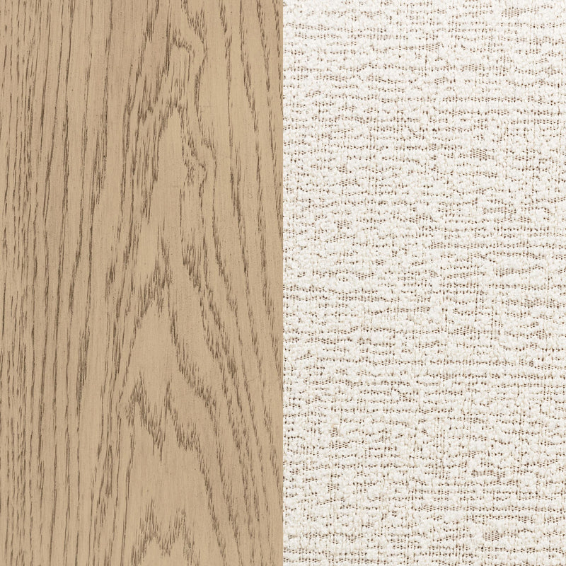 Kailani 52-inch California King Wingback Bed Beige Oak - 225041KW