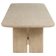 Kailani 7-piece Rectangular Wood Dining Table Set Beige Oak - 109381-S7
