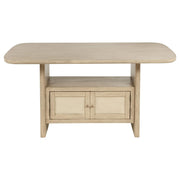 Kailani 7-piece Wood Counter Height Dining Set Beige Oak - 109388-S7