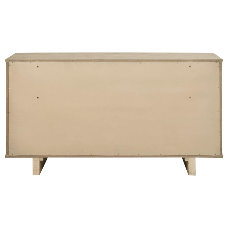 Kailani 9-drawer Dresser Cabinet Beige Oak - 225043