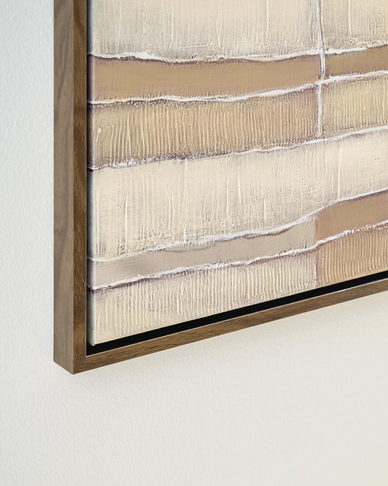 Kalanmore Brown/Tan/White Wall Art - A8000460
