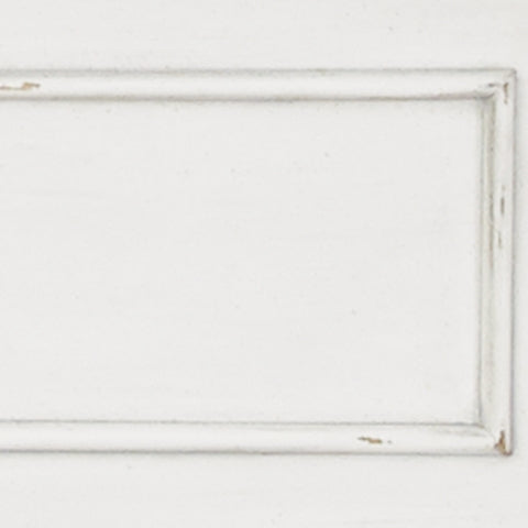 Kanwyn King Panel Bed with Mirrored Dresser in Whitewash - PKG007944