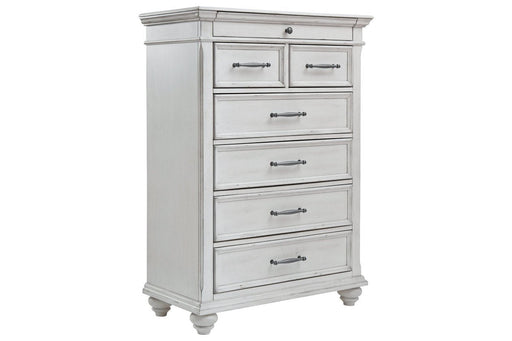 Kanwyn Whitewash Chest of Drawers - DMV FurnitureChest