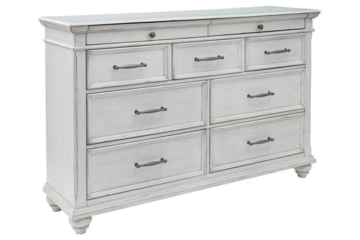 Kanwyn Whitewash Dresser - DMV FurnitureDresser