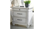 Kanwyn Whitewash Nightstand - DMV FurnitureNightstand