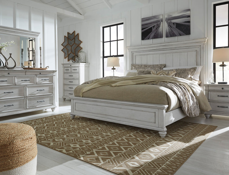 Kanwyn Whitewash Panel Bedroom Set - DMV FurnitureBedroom Set