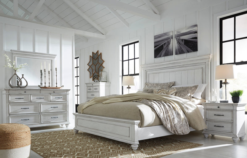 Kanwyn Whitewash Panel Bedroom Set - DMV FurnitureBedroom Set