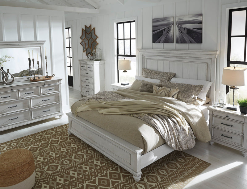 Kanwyn Whitewash Panel Bedroom Set - DMV FurnitureBedroom Set