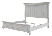 Kanwyn Whitewash Queen Panel Bed - DMV FurnitureQueen Bed