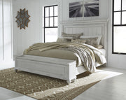 Kanwyn Whitewash Queen Panel Storage Bed - DMV FurnitureQueen Bed