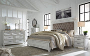 Kanwyn Whitewash Upholstered Panel Bedroom Set - DMV FurnitureBedroom Set